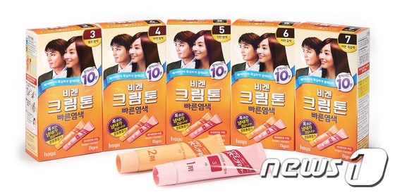 동아제약 '베긴트림톤 빠른염색'. /뉴스1 ⓒ News1