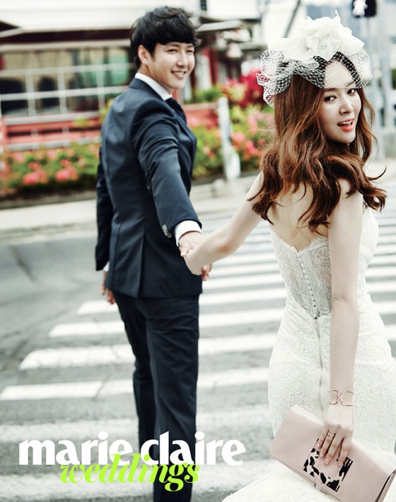 윤상현, 메이비 ⓒ News1스포츠 / 마리끌레르웨딩