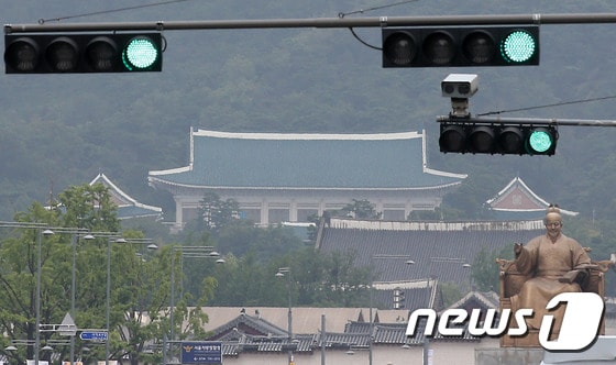 청와대 전경. ⓒ News1