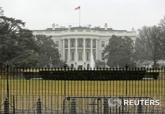 미 워싱턴 백악관 사우스 론의 모습으로 지난 1월26일 촬영된 것이다. ⓒ News1