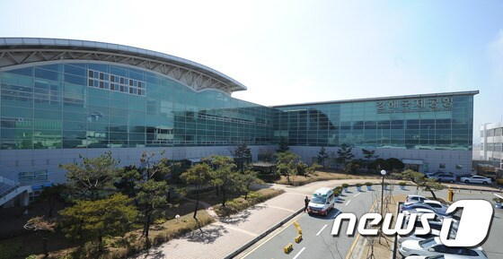 김해국제공항 모습.ⓒ News1 이승배 기자