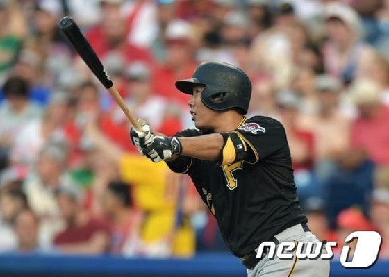 피츠버그 파이어리츠 강정호(28). ⓒ AFP=News1