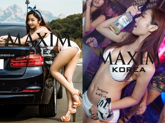 박진영의 신곡 '어머님이 누구니' 뮤직비디오에 출연한 모델 이현지가 화제다. ⓒ 맥심 코리아