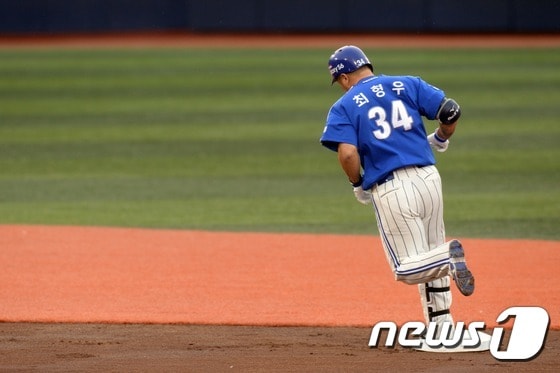 삼성 라이온즈 최형우. ⓒ News1 정회성 기자