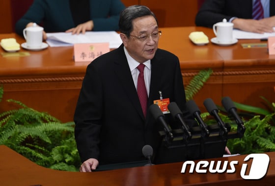 위정성 전국인민정치협상회의 주석. ⓒ AFP=뉴스1