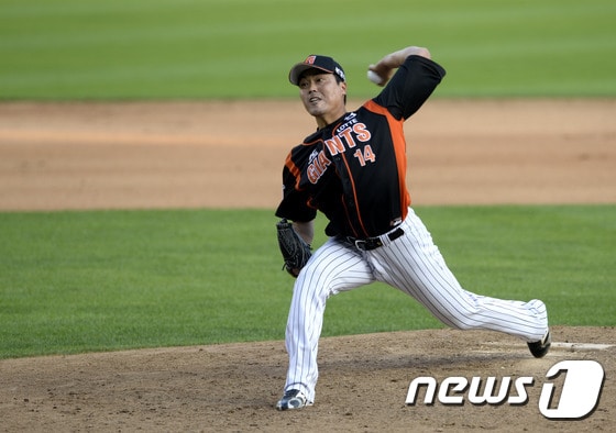 롯데 자이언츠 강영식. /뉴스1 ⓒ News1 안은나 기자