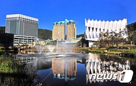 강원 정선 강원랜드 호텔 전경. (사진제공=강원랜드) 2015.06.30/뉴스1 ⓒ News1 하중천 기자