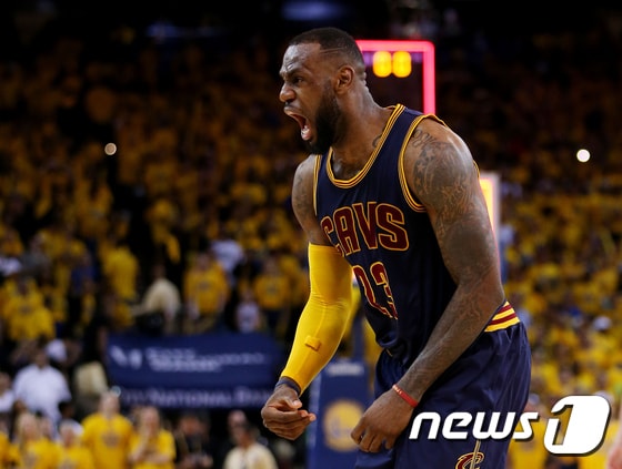 클리블랜드 캐벌리어스 르브론 제임스. ⓒ AFP=News1
