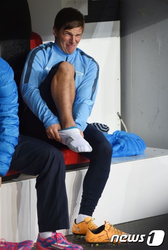 은퇴 기로에 선 아르샤빈 ⓒ AFP=News1