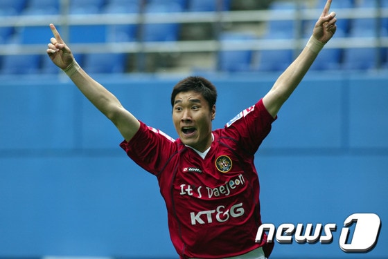 내셔널리그 김해시청에 입단한 정성훈. ⓒ News1 DB