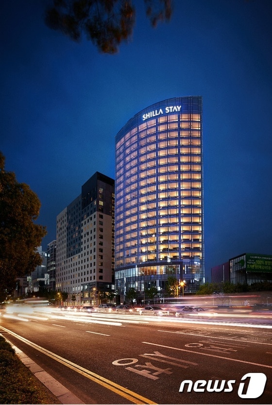 15일 오픈한 프리미엄 비즈니스 호텔 '신라스테이 울산'ⓒ News1