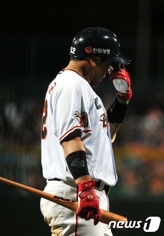 한화 이글스 김태균. /뉴스1 DB ⓒ News1 김용빈 기자