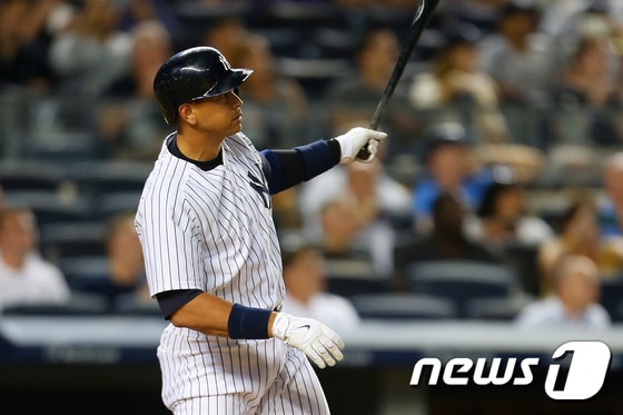 알렉스 로드리게스(뉴욕 양키스). ⓒ AFP=News1