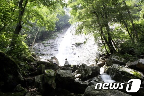 가평 무주채폭포 ⓒ News1