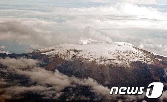 콜롬비아의 네바도 델 루이스 화산.ⓒ AFP=뉴스1