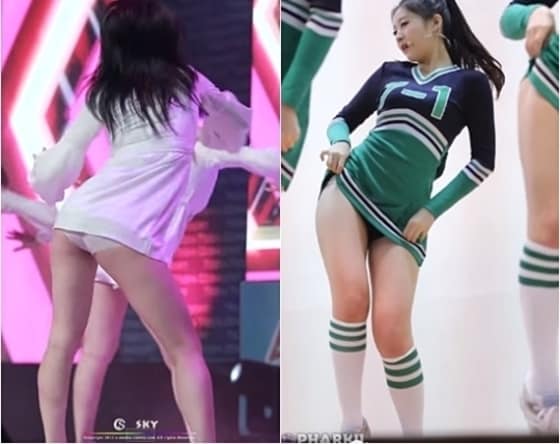 팬티 노출 6 
