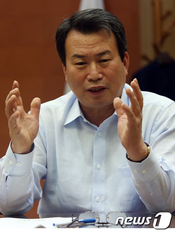 나진구 중랑구청장. /뉴스1 ⓒ News1