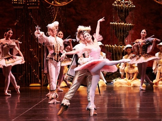 잠자는 숲속의 미녀 - 1막 로즈 아다지오(김채리) ⓒ 유니버설발레단