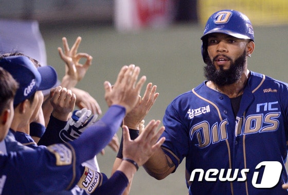 NC 다이노스 에릭 테임즈. / (서울=뉴스1) 이동원 기자 ⓒ News1