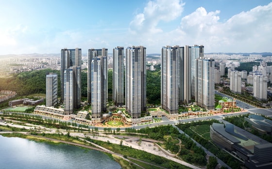 '광교 중흥S-클래스' 조감도 / 사진제공=중흥건