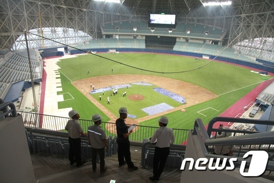 [자료] 서울 구로구에 위치한 고척 스카이돔. ⓒ News1