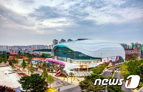 광주여대시립유니버시아드체육관(광주시 제공) ⓒ News1