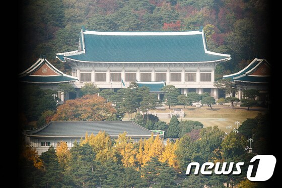 청와대 전경. ⓒ News1