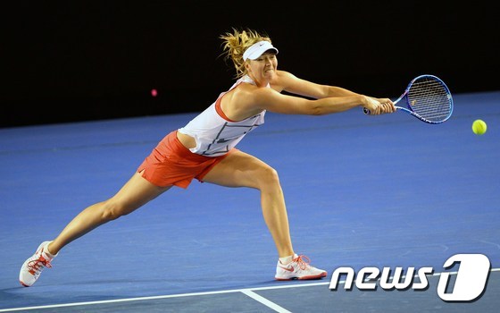 러시아의 마리아 샤라포바가  금지약물 복용으로 2년간 출전정지의 중징계를 받았다. ⓒ AFP=News1