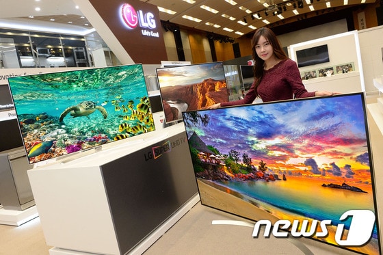 LG전자 슈퍼울트라 HD TVⓒ News1