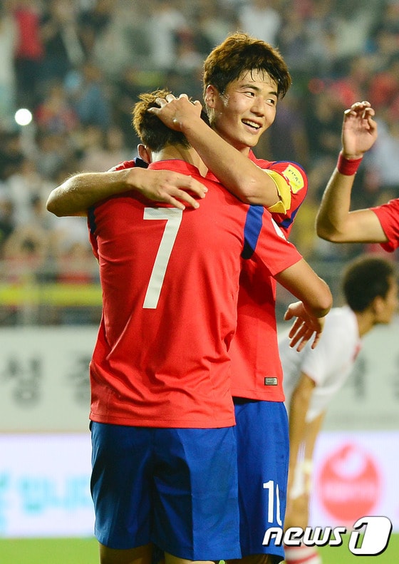 2016년 첫 번째 A매치가 안산 와 스타디움에서 열린다.  ⓒ News1