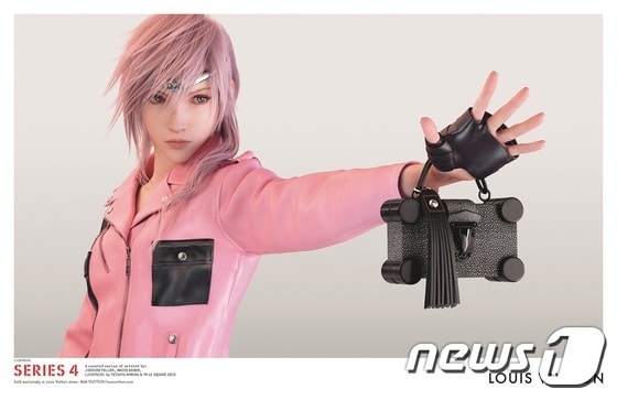 루이비통이 전 세계 1억여 명의 플레이어를 보유한 비디오게임 파이널 판타지의 헤로인 라이트닝을 주인공으로 한 광고 캠페인을 공개했다.ⓒ News1