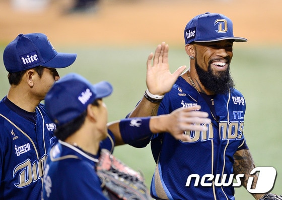 NC 다이노스 외국인타자 에릭 테임즈. /뉴스1 ⓒ News1 박세연 기자