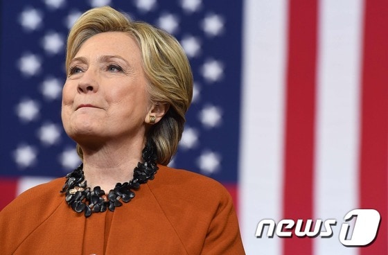 힐러리 클린턴 미국 민주당 대선후보. ⓒ AFP=뉴스1