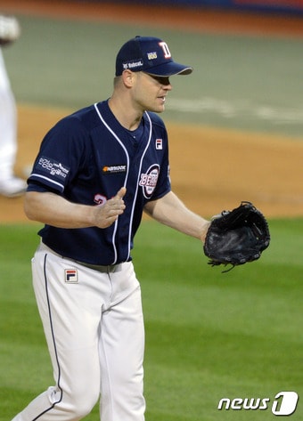 두산 베어스의 마이클 보우덴./뉴스1 DB ⓒ News1 이동원 기자