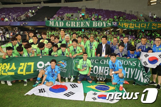 전북 현대의 2017년 아시아축구연맹(AFC) 챔피언스리그 출전권 박탈이 심의 중인 것으로 알려졌다. ⓒ News1