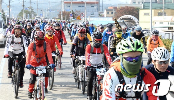 강원도 동해안 자전거길. /뉴스1 ⓒ News1 DB