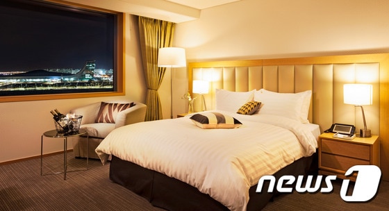 엠블고양 슈페리어 객실의 모습.(대명리조트 제공)ⓒ News1