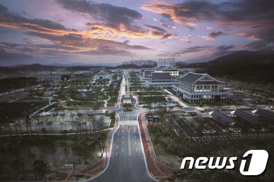 안동.예천의 경북도청 이전 신도시/사진제공=경북도ⓒ News1