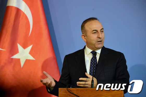 메블류트 차부쇼울루 터키 외무장관. ⓒAFP=뉴스1