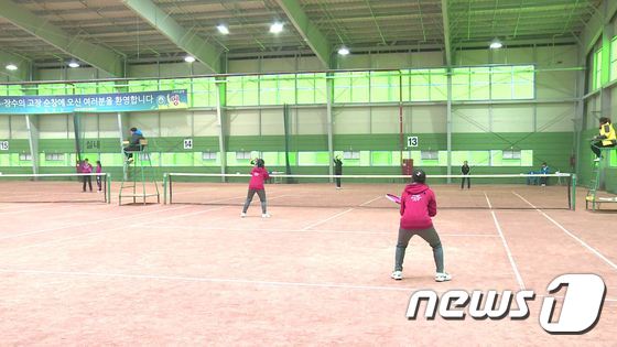 제37회 회장기 전국 정구대회가 21일부터 28일까지 순창 실내다목적(돔)구장 및 제일고 정구장에서 열린다.(사진제공=순창군)ⓒ News1