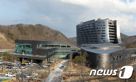 한수원 본사 전경. ⓒ News1