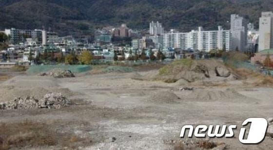 (주)부영주택 창원 월영동 아파트 건설 현장. 뉴스1 DB ⓒ News1