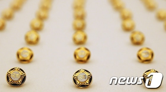 국회의원 금배지 ⓒ News1 DB