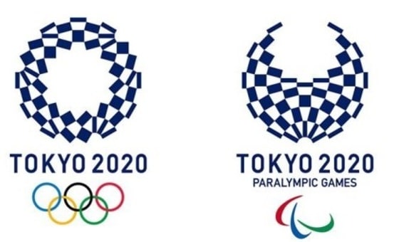 25일 도쿄 올림픽 조직위원회가 확정 발표한 2020년 도쿄 올림픽 및 장애인올림픽 엠블럼(왼쪽부터). ⓒ News1