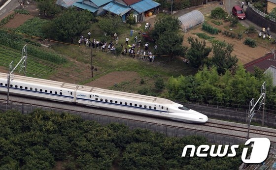 일본 신칸센 열차(자료사진). ⓒ AFP=뉴스1
