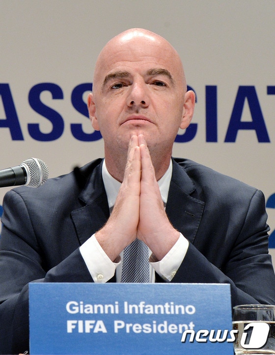 지아니 인판티노 국제축구연맹(FIFA) 회장. ⓒ News1 