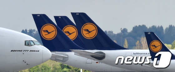 독일 최대 항공사 루프트한자. ⓒ AFP=뉴스1