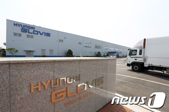 현대글로비스 아산 제2KD센터 정문ⓒ News1