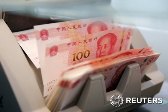 중국 위안화 ⓒ 로이터=뉴스1