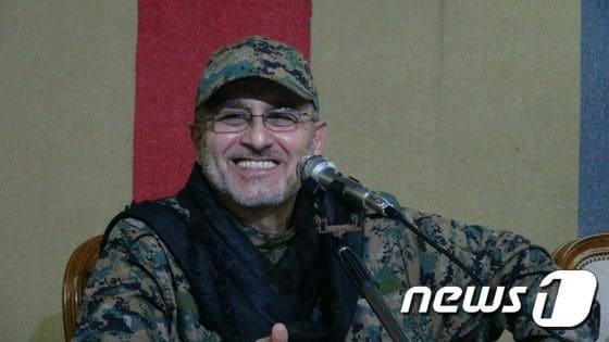 시리아 다마스쿠스 국제공항 인근에서 발생한 폭발로 인해 레바논 무장정파 헤즈볼라의 무스타파 바드레딘 최고사령관이 숨졌다. ⓒ AFP=뉴스1